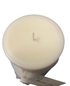 White Pillar Candle