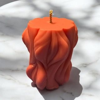 Aura Ombre Pillar Candle