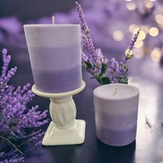 Lavender 3- layered Pillar Mold