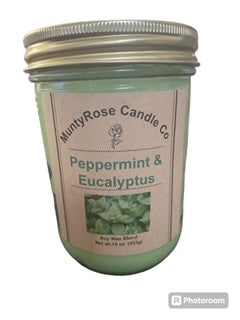 Peppermint & Eucalyptus - Classic Candle Collection