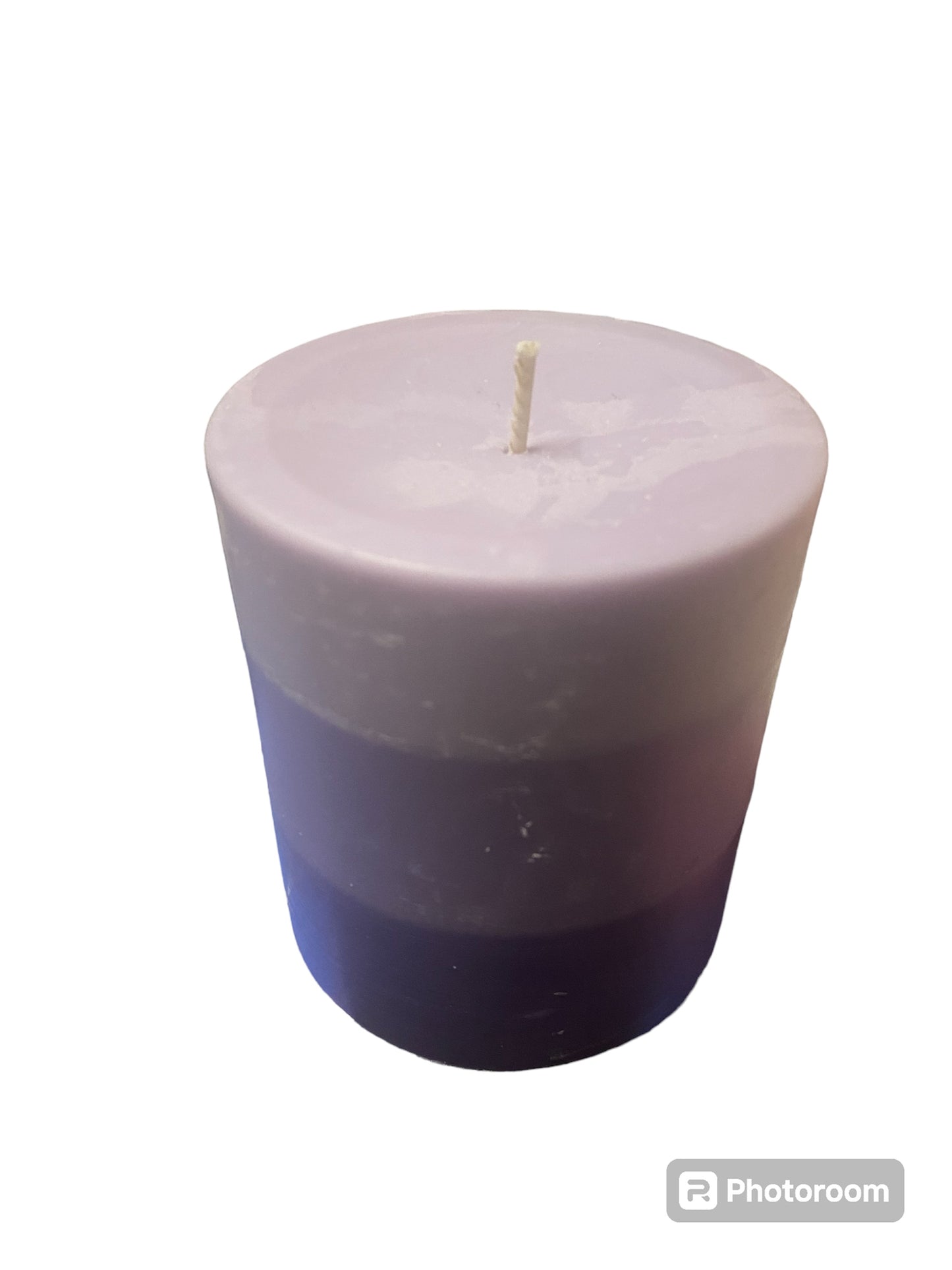 Lavender- Scented Pillar Mold - Purple