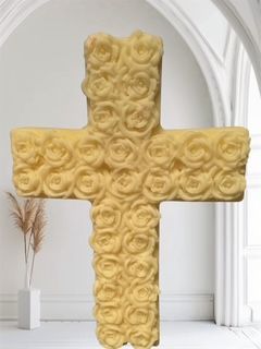 Cross Candle Wax Mold - Moments of Peace