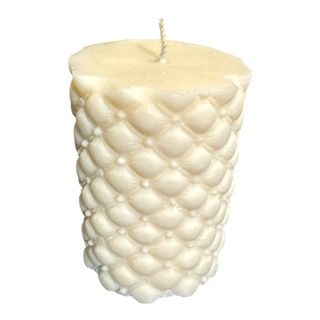 Diamond Facet Pillar Candle